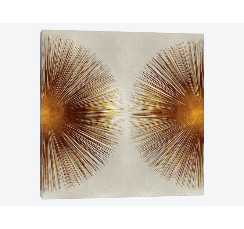 «Bronze Sunburst II», impression sur toile tendue, H 12 po x l 12 po x P 0,75 po