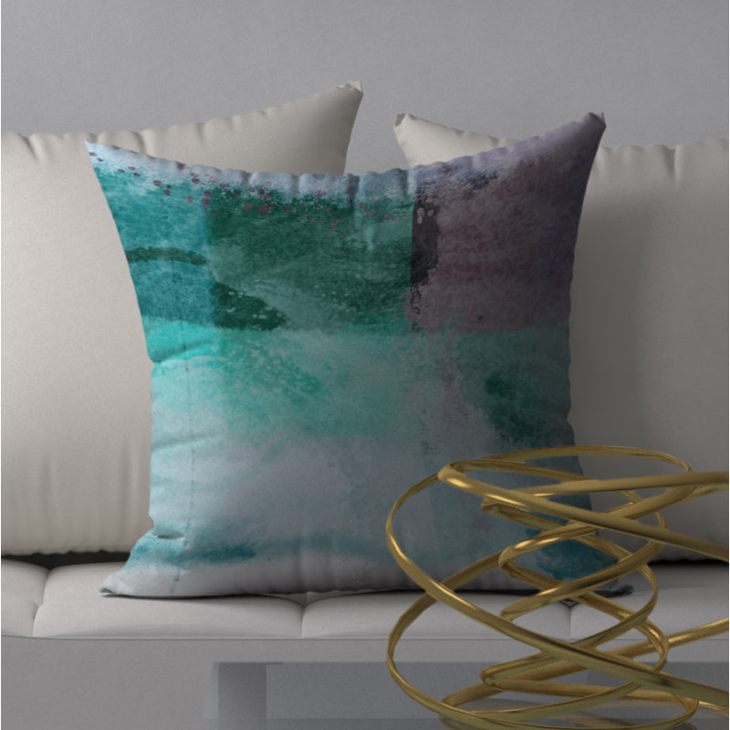 Housse de coussin carrée/insert, 18" x 18"
