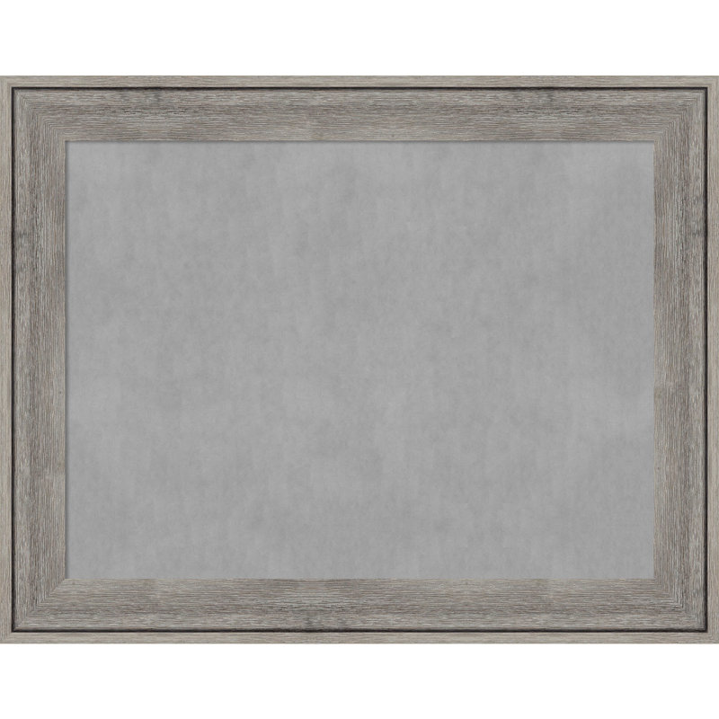 Tableau magnétique gris Regis, 23" H x 29" W