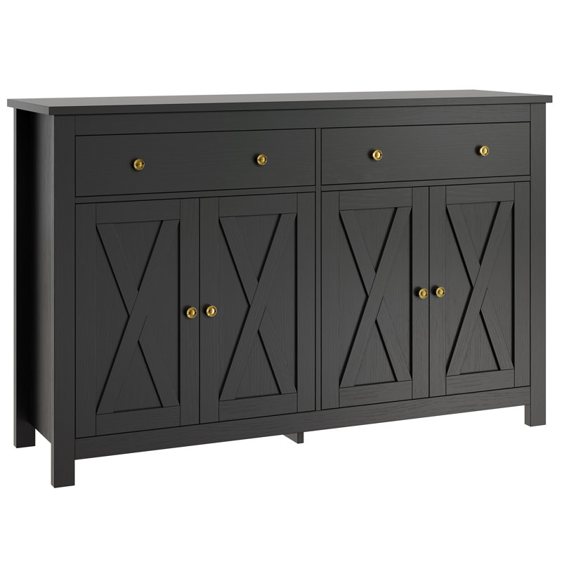 55.1'' Sideboard, Black