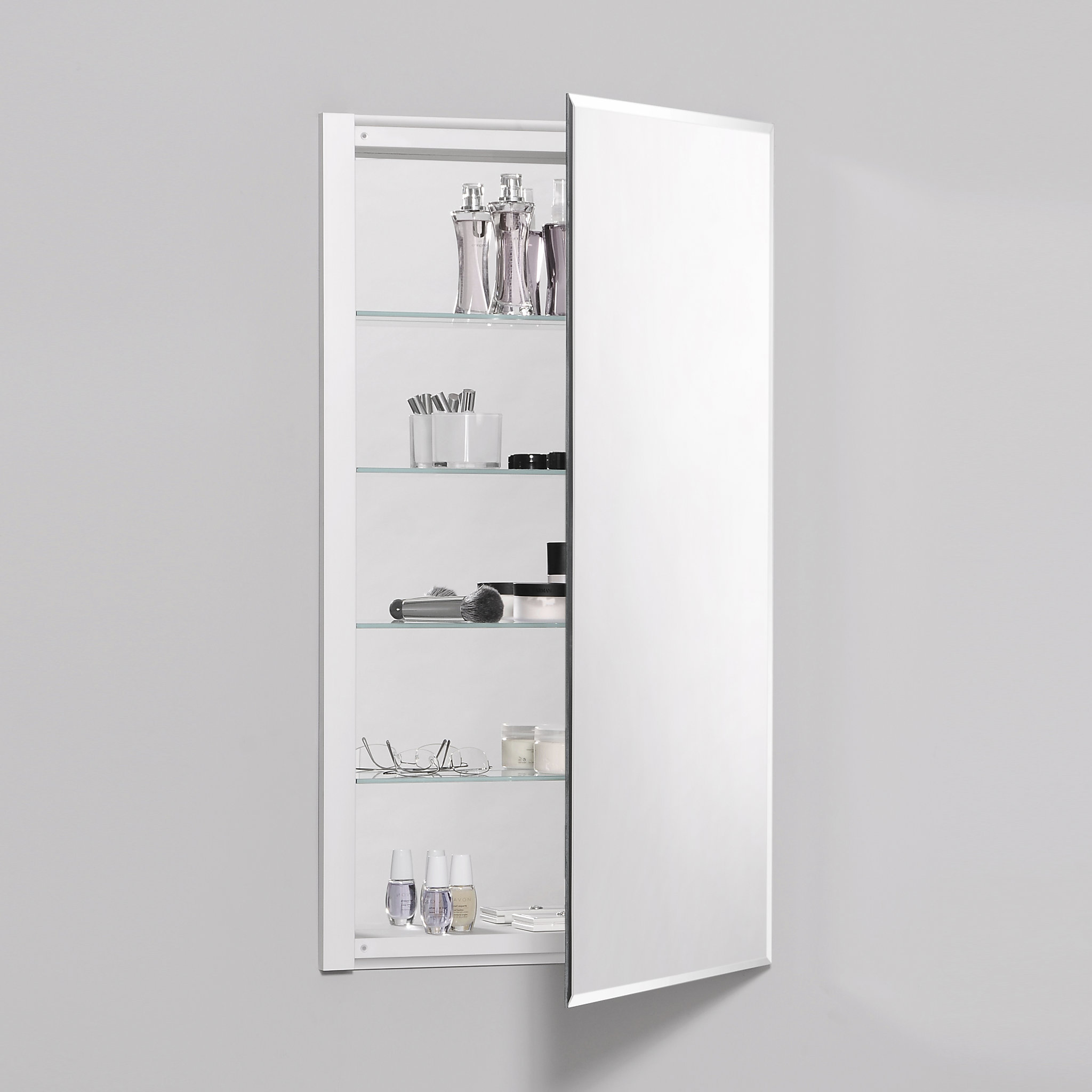Robern R3 Series Recessed or Surface Mount Frameless Medicine Cabinet
