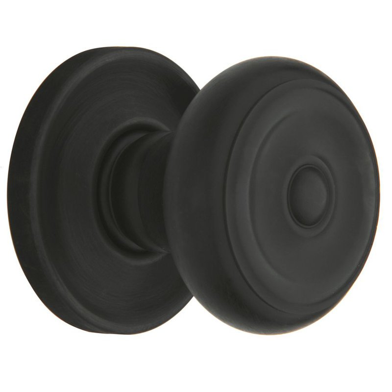 Colonial Passage Door Knob, Oil Rubbed Bronze
