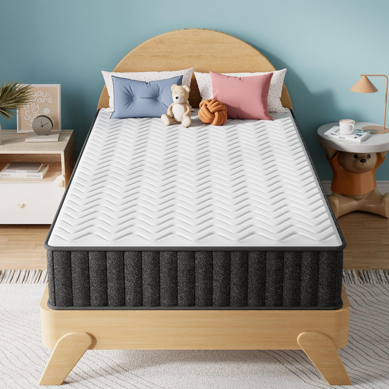 10"/12" Memory Foam Mattress in a Box – Cooling Gel, Charcoal & Pressure Relief Layers, Full, 12"