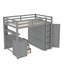 Lit mezzanine double avec tiroirs Alvara Kids-597189301