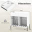 77 cm H Media Shelves