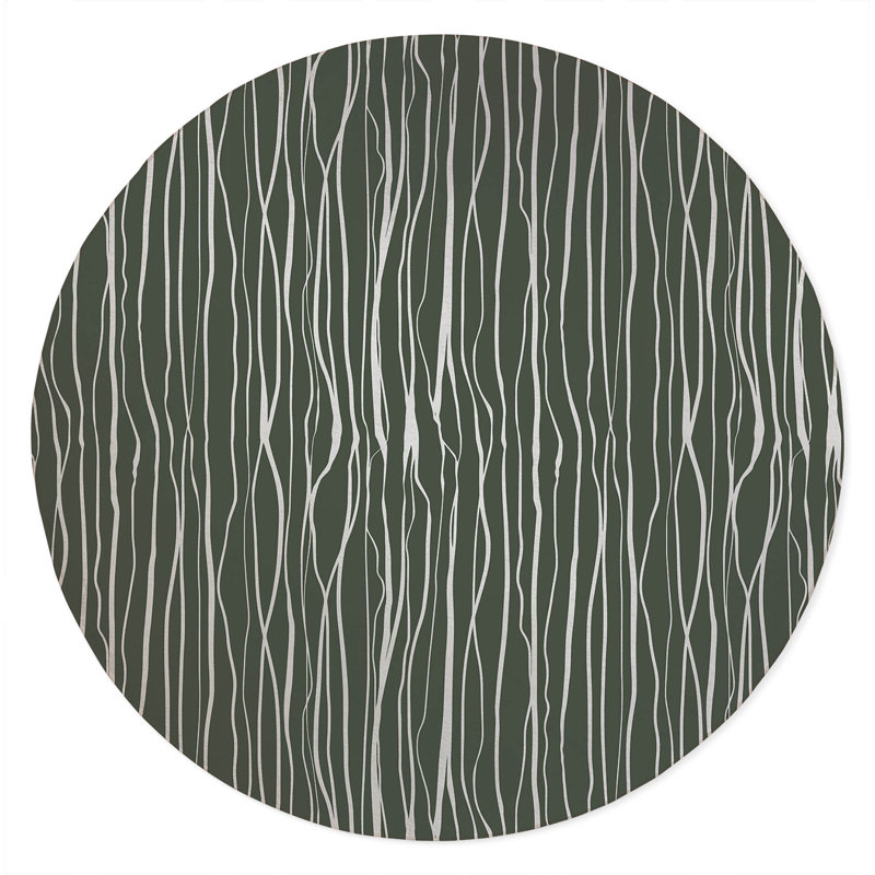 Legions Non-Slip Outdoor Rug, Round 5'