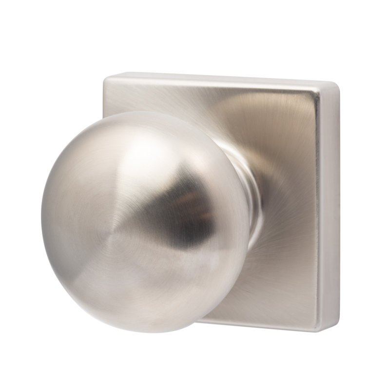 Ensemble de boutons Durango Square Passage, Nickel satiné