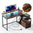 L-Shaped Metal Base Computer Desk-112554748-112554747