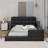 Queen Upholstered Platform Bed With 2 Reading Lights-335629219