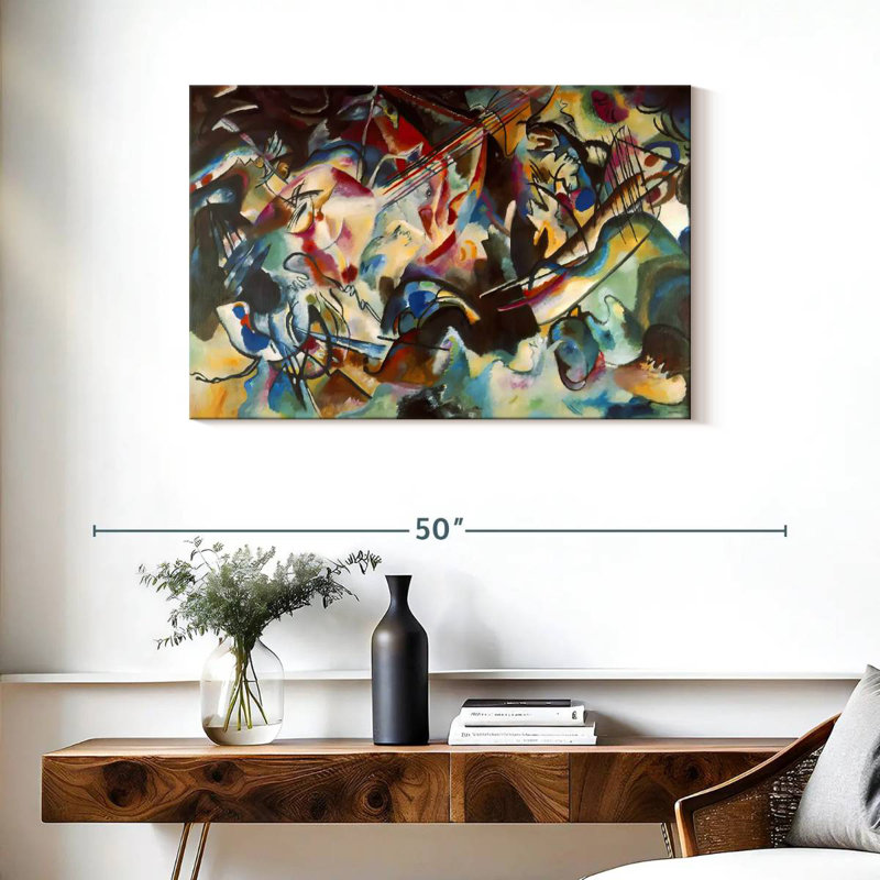 Composition VI, 24" H x 36" W
