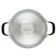Casserole en acier inoxydable avec couvercle KitchenAid, 4 pintes, acier inoxydable brossé