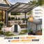 Pergola extérieure autoportante pour barbecue-136362462