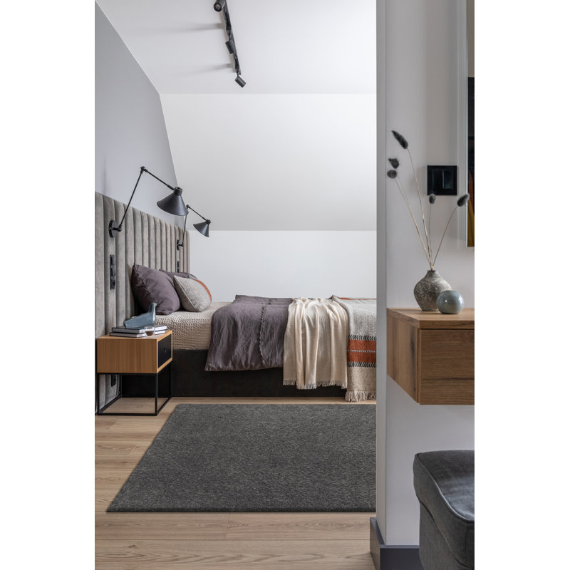 Taryn Area Rug, Grey/Brown/Blue, Rectangle 60 x 100cm