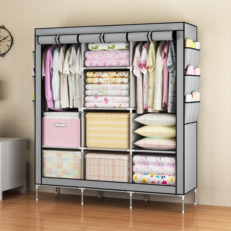 Rebrilliant Portable Closet Storage Organizer