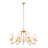 Uttermost Seville 9 Light Gold Chandelier