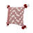 Contemporary Geometric Motif Tasseled Hand-Made 100% Cotton Decorative Throw Pillow Cover-1463101719-1463101713