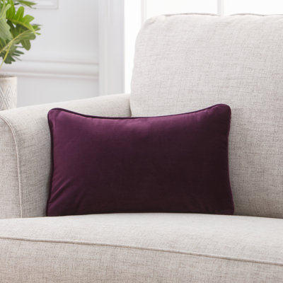 Chanasya Solid Color Velvet Decorative Throw Pillow Cover