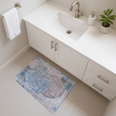 Premium Machine Washable Larock AMF1635 Modern Rug
