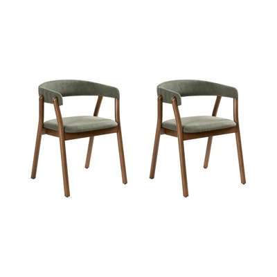 45cm H Fabric Upholstered Upholstered Back Armchair