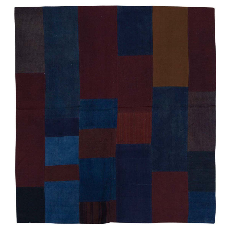 Hand Knotted Wool Geometric Area Rug