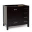 Cambridge Left Offset 36" Single Bathroom Vanity Base Only-1452540434