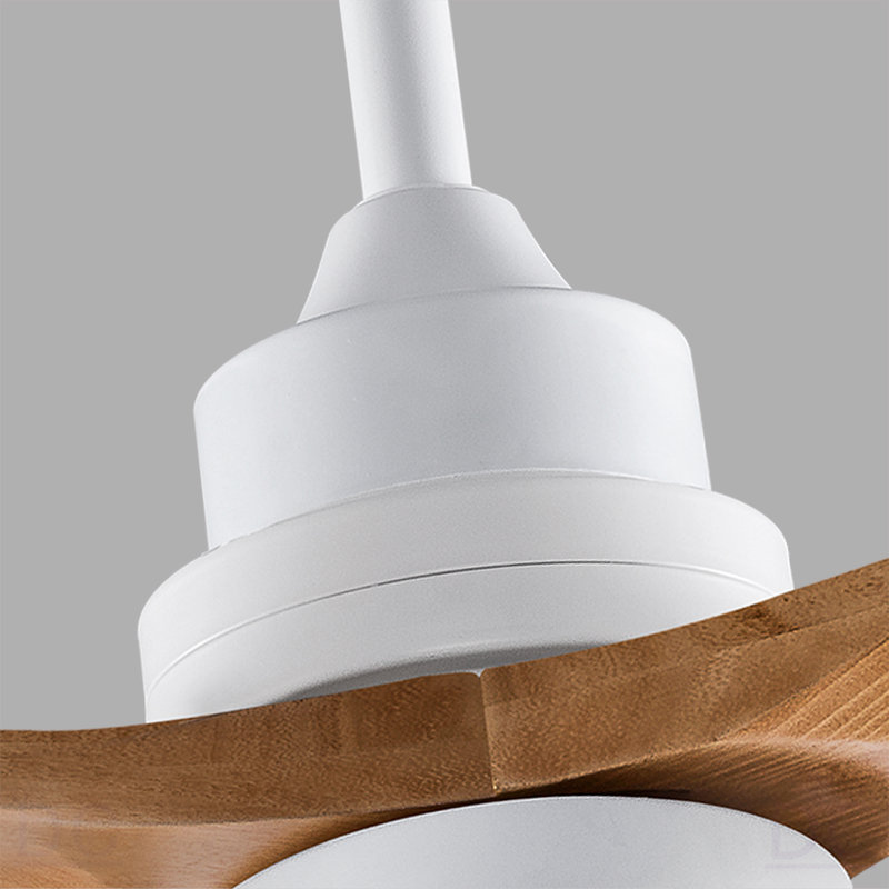 Ventilateur de plafond moderne 72 pouces avec 3 lumières à DEL à intensité variable et 3 lumières à DEL