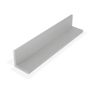 Outwater Plastics Alu1569-316-S Satin Finish 1-1/2''X 1-1/2''X 3/16'' Aluminum Angle Moulding 36 Inch Lengths  (Pack Of 4)