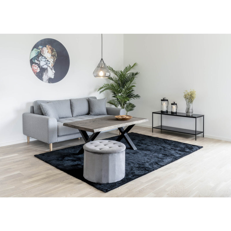 Perina Unfinished TV Stand, Black