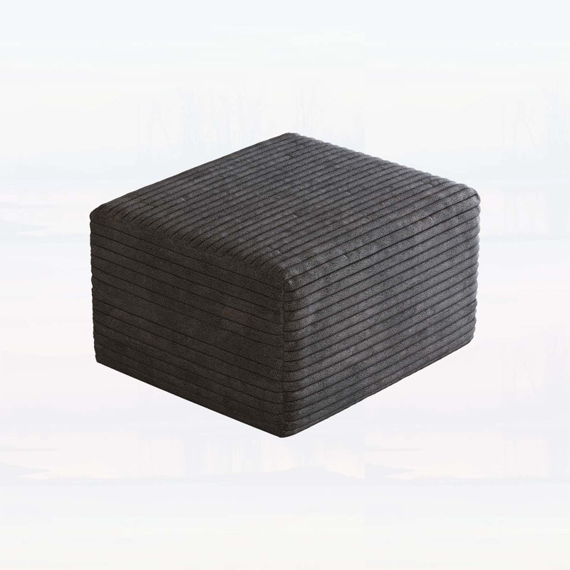 Versatile Ottoman only, Dark Gray