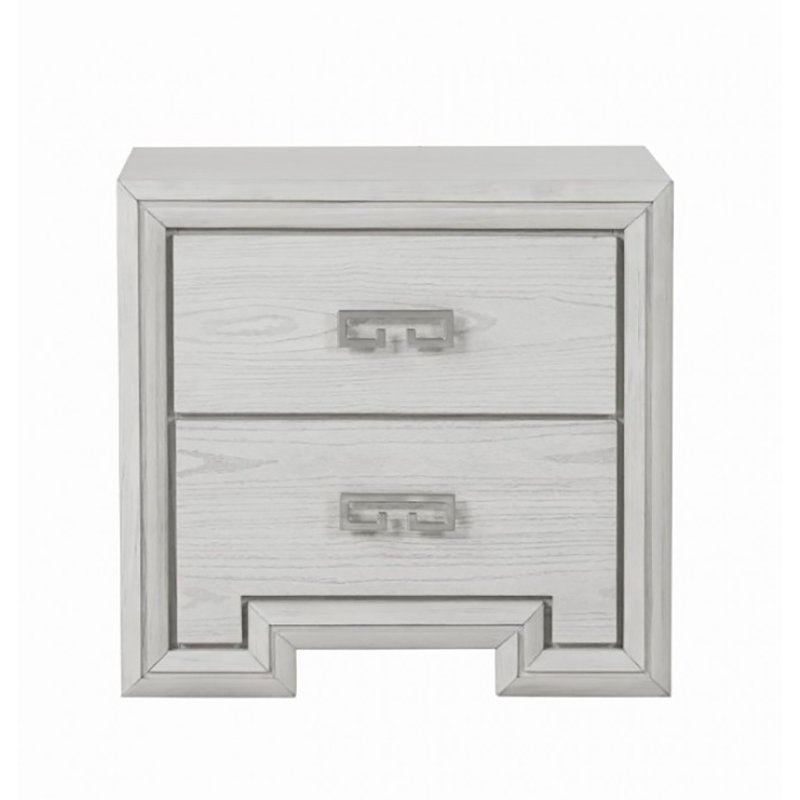 Table de chevet 2 tiroirs Fadime