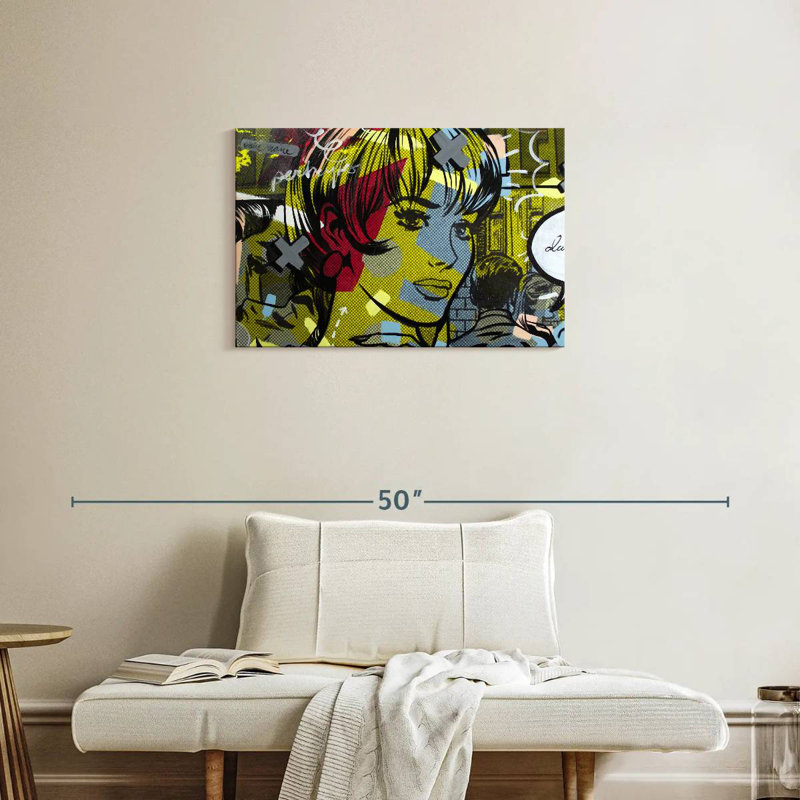 Leisha Man Hunter, 20" H x 30" W