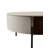 Round Diara with Drawers and metal legs