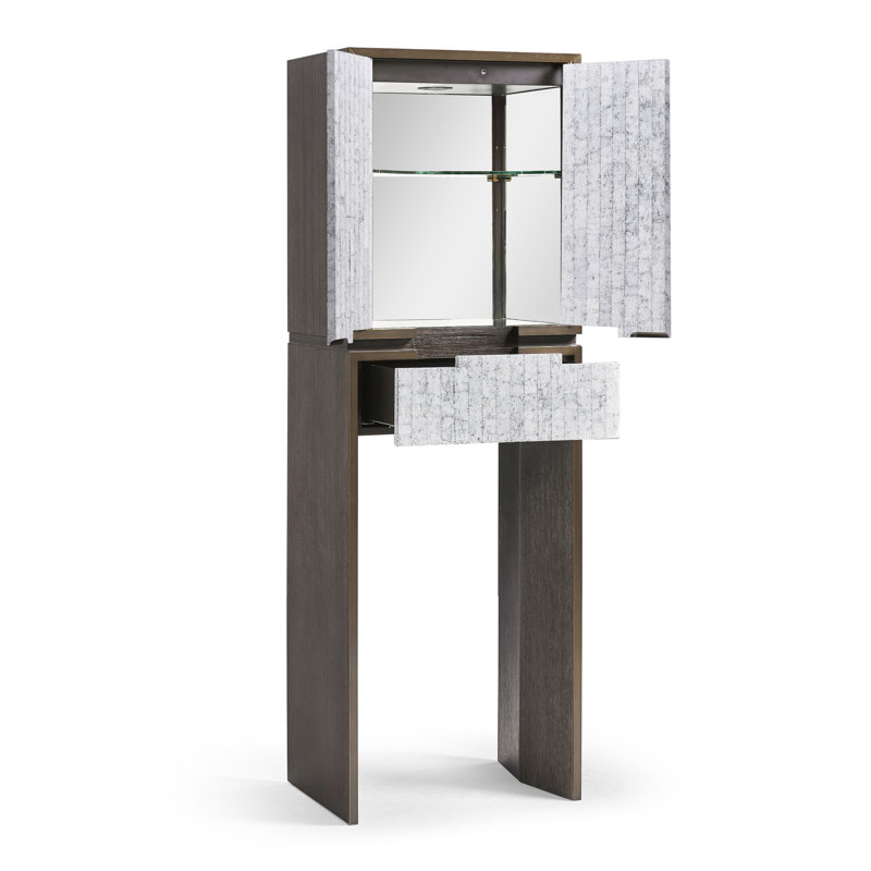 JC Modern Solid Wood Accent Cabinet