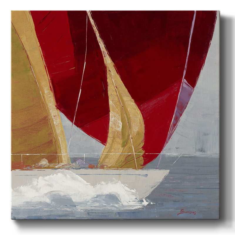 Voile sur toile tendue, H 8 po x l 8 po