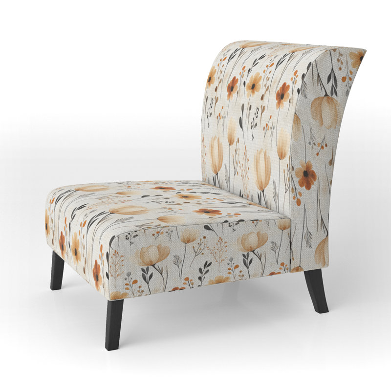 Fauteuil de chambre Boho, Pantoufle sans accoudoirs