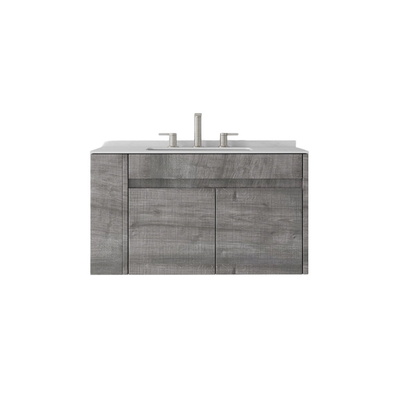 Meuble-lavabo flottant avec lavabo