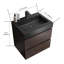 Meuble-lavabo mural en noyer de 24 po avec lavabo Alice-37071247-37071248