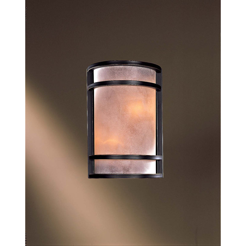Latitude Run Havertown Dark Restoration Bronze Wall Sconce