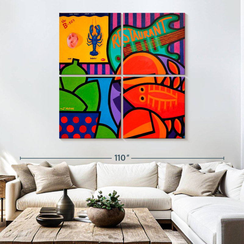 Yarlin «Homage to Rock Lobster», H 74 po x l 74 po