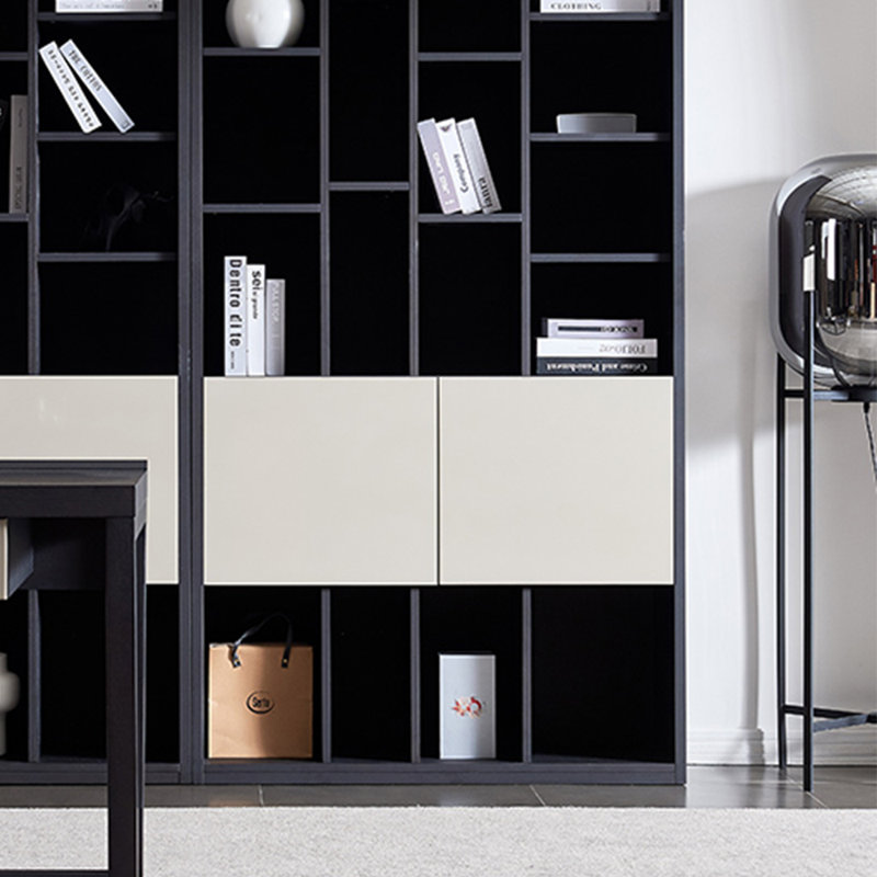 Bibliothèque luxueuse de style italien