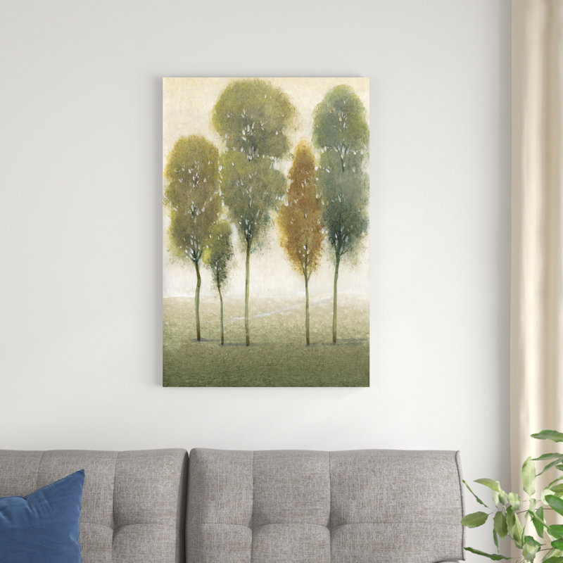 Au-delà des arbres I, H 36 po x l 24 po x P 1,25 po