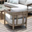 Chaise longue avec coussins Harmonti