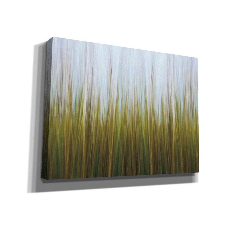 «Sea Grass Canvas» par Katherine Gendreau, art mural sur toile, H 37 po x l 37 po x P 1,5 po