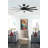 Odyn Custom Outdoor LED Standard Ceiling Fan Motor with Remote Control and Light Kit Included-43413568