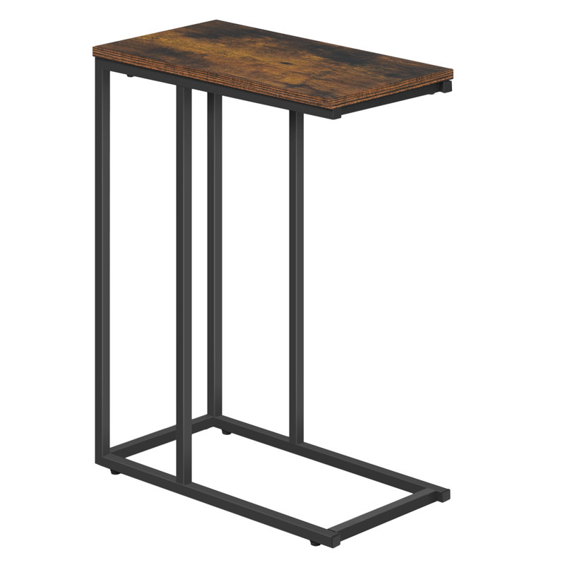 Evei Coffee Table, Black, Vintage Brown