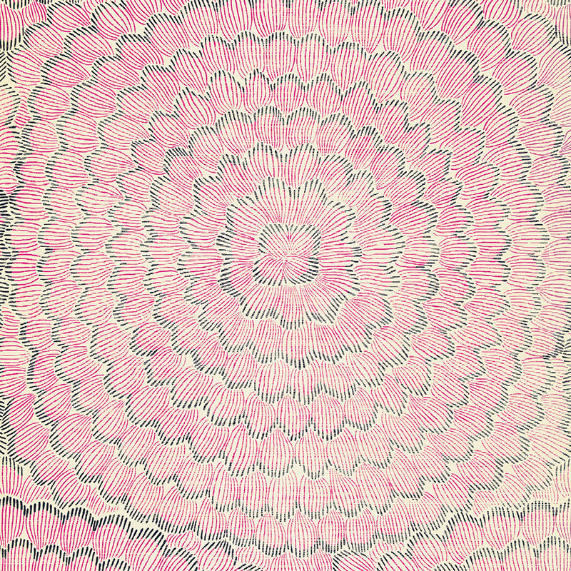Papier peint Schumacher x Celerie Kemble, Rose