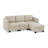 Storage 4-PC Modular Sectional With USB & Type C-1196508951