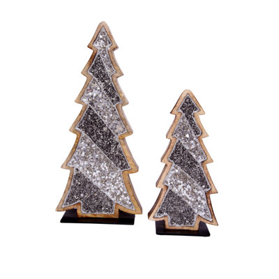 Ensemble d’arbre en bois 2 pièces