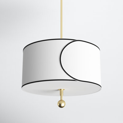 Hampshire 3 - Light Metal Drum Chandelier