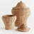 Handmade Water Hyacinth Ginger Jar
